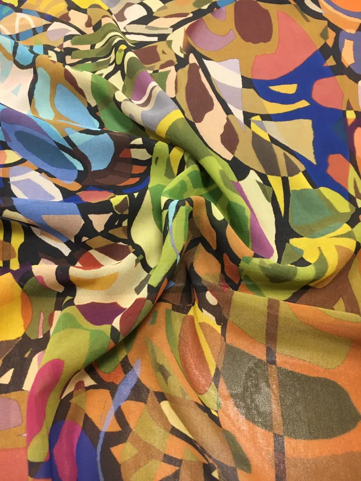 Akse Tekstil Polyester Fabrics swatch