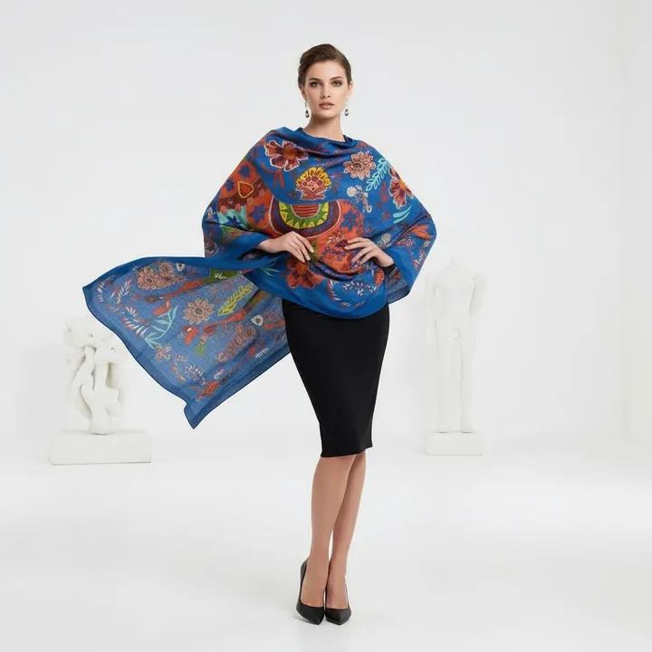 Akse Tekstil Shawl, view 1 of 3