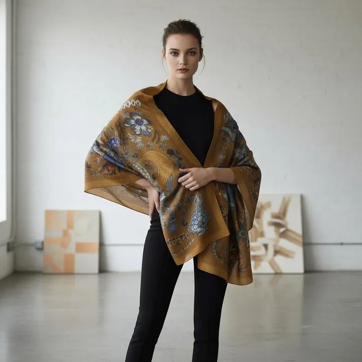 Akse Tekstil Shawl, view 2 of 3